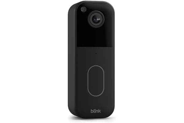 Videocitofono supplementare Blink (Ultimo modello) - Video HD a figura intera, durata delle pile di due anni, IP-65 - Compatibile con Alexa - Necessario modulo di sincronizzazione non incluso - Nero