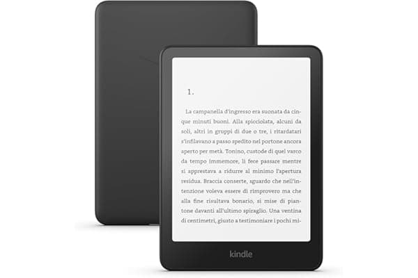 Amazon Kindle Paperwhite (Ultimo modello) - Il nostro Kindle più veloce di sempre, nuovo schermo antiriflesso, la batteria dura settimane - 16 GB - Senza pubblicità - Nero