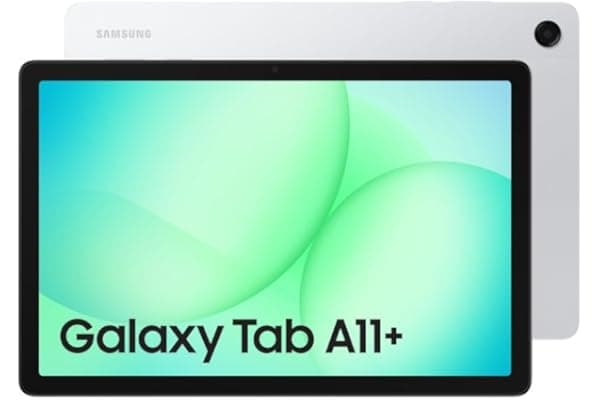 Samsung Galaxy Tab A11+, Tablet Android, WiFi, 8GB RAM, 256GB, 11.0" 90Hz Display, Silver [Versione Italiana]