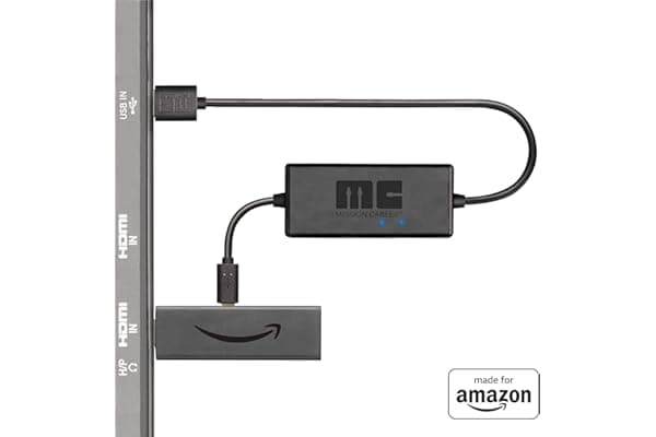Mission Cables Cavo di Alimentazione USB per Fire TV