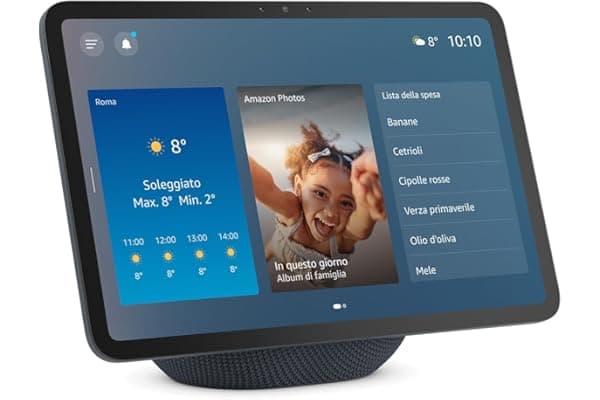 Amazon Echo Show 11 (ultimo modello) - Schermo Full HD da 11" con colori vibranti, area di visione più ampia, audio spaziale e Alexa, Grafite