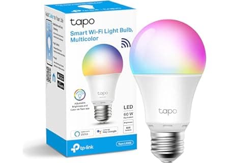 Tapo L530E Lampadina WiFi Intelligente LED Smart Multicolore, E27, Compatibile con Alexa e…