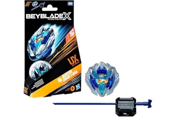 Hasbro Beyblade X, Starter Pack, Buster Dran 1-60A UX con trottola e Lanciatore