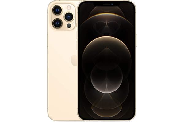 Apple iPhone 12 Pro Max, adatto a tutti gli operatori telefonici, 128GB, Oro - (Ricondizionato)