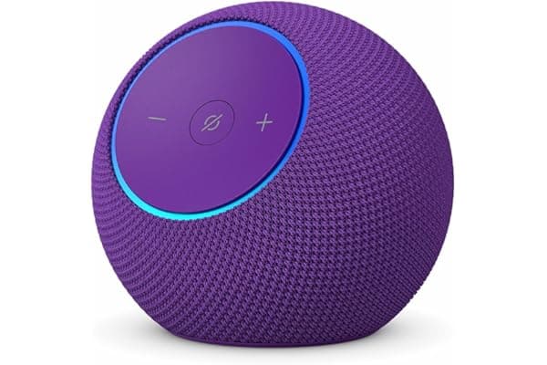 Amazon Echo Dot Max (ultimo modello) - Altoparlante Alexa con audio avvolgente, Hub Casa Intelligente integrato, Ametista
