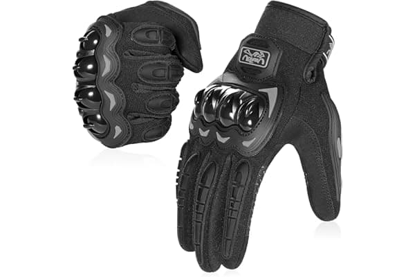 COFIT Guanti da Moto, Touchscreen sulle Dita, Guanti per corse in Motocicletta, per ATV BMX MTB Bicicletta, Arrampicata, Motocross e Altri Sport All'aperto