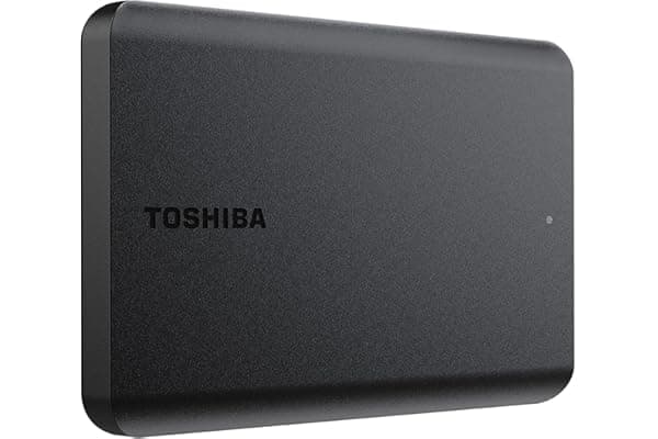 TOSHIBA Canvio Basics HDTB520EK3AA - Hard disk esterno portatile USB 3.0, 2 TB, colore: Nero